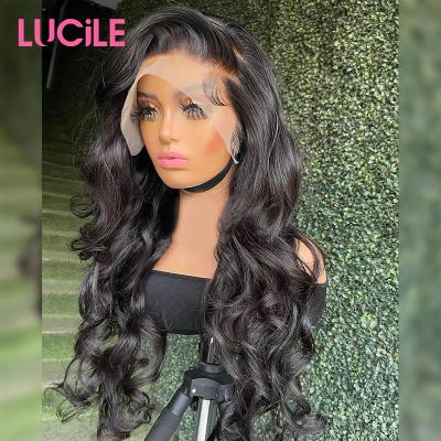 China 100% Cuticle Aligned HD Brazilian Human Hair Lace Frontal Wig, Natural Human Hair Wig For Black Women, Lightly Pluck Blonde Hair Lace Front Wig Pre Seller for sale