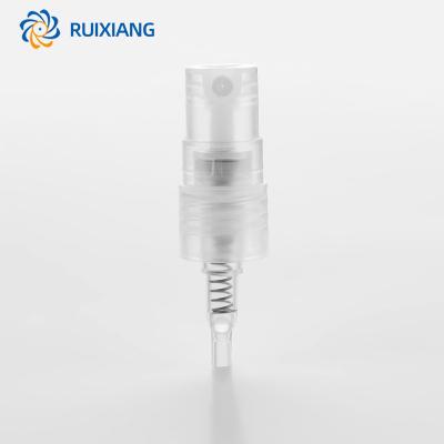 China Non Spill 36mm RUIXIANG Plastic Spray Pump with Fine Mist for Home Air Freshener Fine Mist Sprayer with Ms Half Cover for sale