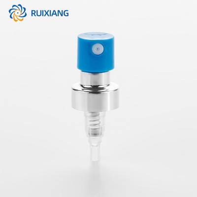 China Non Spill 35mm  Stainless Steel Metal Water Spray Bottle Screw Pump Cap Aluminum Fine Mist Spray Pump Perfume Bottle Pump 35mm for sale