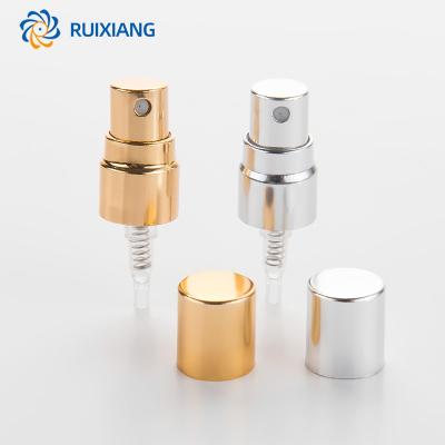 China Non Spill Mist Sprays Pump Perfume Atomizer Aluminium Crimp Pump Sprayer Fine 32mm for sale