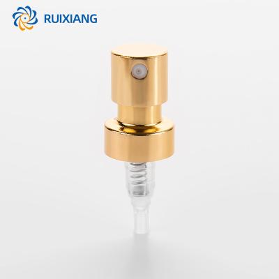 China Non Spill 31mm RUIXIANG Hot Selling Nasal Sprayer Fine Mist Sprayers and Cap Deodorant Spray Pump Aluminum spray pump for sale