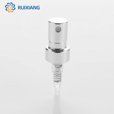 China Non Spill Aluminum Crimp Pump Mini Fine Mist Spray Pump 27mm Crimp Perfume Sprayer Pump by RUIXIANG for sale