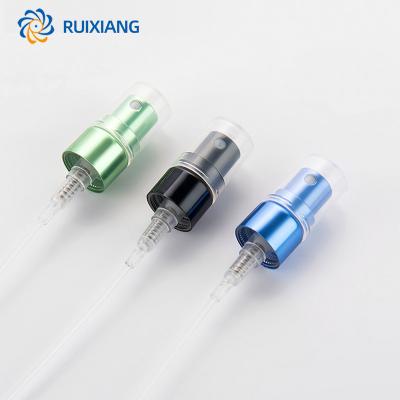 China Non Spill 20mm RUIXIANG Made in China 24/410 Perfume Sprayer Fine Mist Sprayer with Aluminum for sale