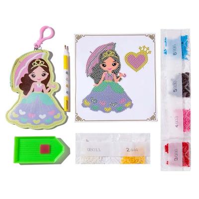 China GJ DP137 2020 New Fashion Children's Cartoon DIY Diamond Painting Coin Purse Leather Handmade Self-adhesive Stickers for sale