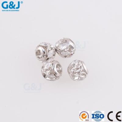 China Jewlry and bags guojie brand wholesale women's lucky DIY silver charm for bracelet beads for sale