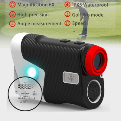 China ABS+PC 600 Yards Boarding and Handling Golf Laser Rangefinder for Golf and Hunting Rangefinder Gift, Distance Finder with Slope Mode, Flagpole Lock for sale