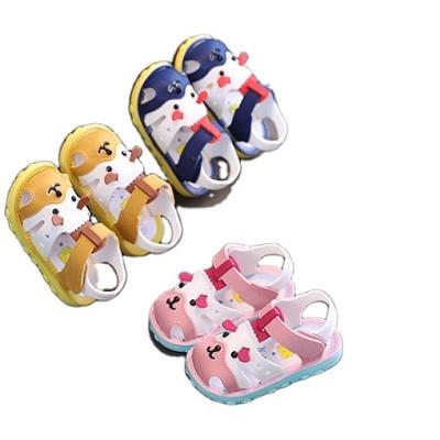 China Summer Season Fashion Baby Shoes Baby Sandal Cartoon Anti-slippery Shoes for sale