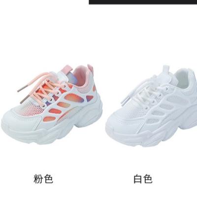 China Anti-slippery Back To School Manufacturer Kids Sport Sneakers Popular Chinese Unisex Girls Boy White Sports Shoes For Daily for sale