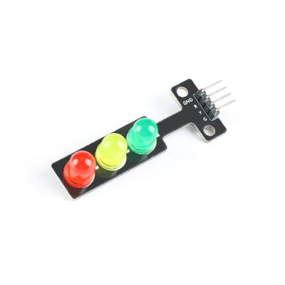 China Electronic Components LED Traffic Light Module 5V Traffic Light Module Building Blocks for sale