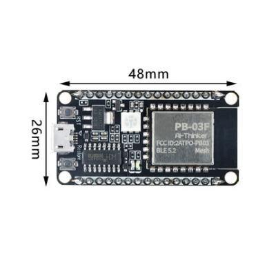 China Antenna Onboard Components Pb-03f-kit Development Board BLE5.2 Module PHY6252 PCB for sale