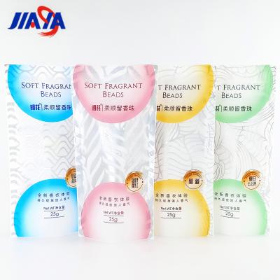 China Customized Semi-transparent Three Side Sealing Moisture Proof Packaging Bag Heat Sealing Laundry Gel Beads Independent Small Packaging Bag for sale