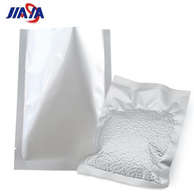 China Custom Three Sealed Moisture Proof Food Grade Aluminum Foil Flat Bag Vacuum Pure Aluminum Bag for sale