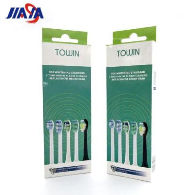 China Aircraft White Hole Electric Toothbrush Design Card Socket Box Recyclable Customized Baby /Adult Toothbrush Hook Packing Case Double for sale