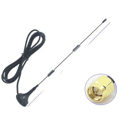 China 433.92mhz External Sucker Antenna , 5dbi 433mhz Magnetic Antenna QAT104 for sale