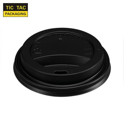 China Non Spill 12-16 oz PS Sip Lid For Hot Cup Coffee Cup Lid Paper Cup Lid for sale