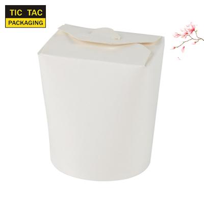 China Food Container Paper Noodle Packaging Box Disposable Pasta Take Out Boxes for sale