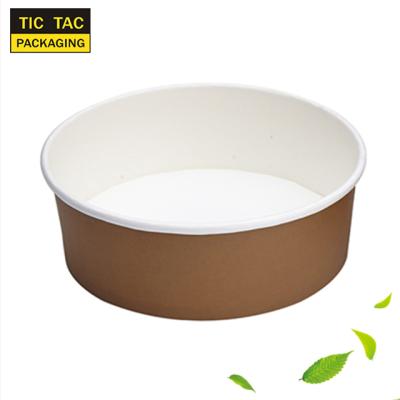 China Disposable Disposable Microwavable Bowl For Hot Soup Salad Take Out Containers for sale