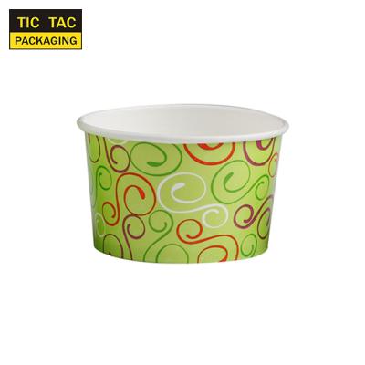 China Disposable Ice Cream Cup Paper Ice Cream Packaging For Ice Cream for sale