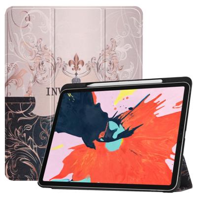 China Anti-water 12.9 Inch Stand Cover/Tablet Device Case With Pen Slot For Ipad Pro 12.9 for sale