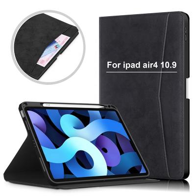 China Light Weight For iPad Air 4 Case 10.9 Inch Card Slot Design For iPad Ultra-thin Original Folio Case for sale