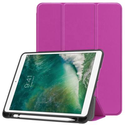 China Anti-water 9.7 inch Tablet Leather Case with Pen Slot For Ipad Air /Air2 9.7 2018/2017 for sale