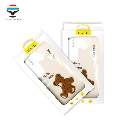 China Factory direct sales recyclable for iphone 12 carton packing mobile phone case blister inner support case for sale