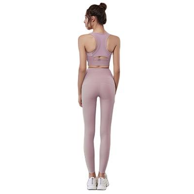 China New Arrival Products Workout Breathable Wholesale Yoga Pants And Bra Set for sale