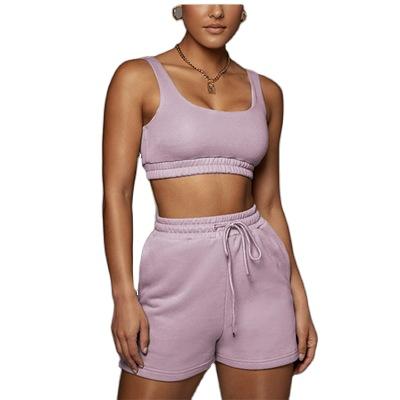 China Breathable Women Shorts 2022 Two Piece Jogger Cotton Short Womens Biker Shorts Sweat For Women for sale