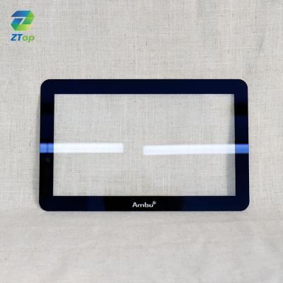 China School Ultra Clear Custom Tablet Tempered Printed Glass Panel for sale