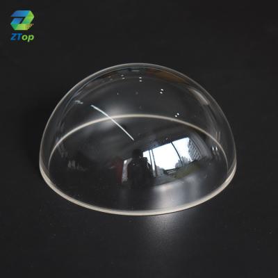 China Supermarket Deep Sea Water Camera BK7 Optical Dome Glass Cover with Flange for sale