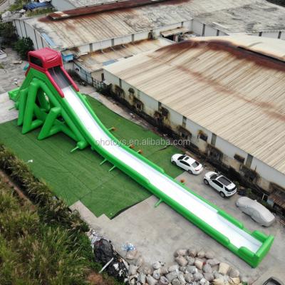 China OHO Crazy Giant Inflatable Water Slide For Adult In Summer Water Equipment en venta