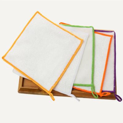 China Sustainable Household Cleaning Cloth Dish Towel Stain Removing Kitchen Cleaning Cloth for sale