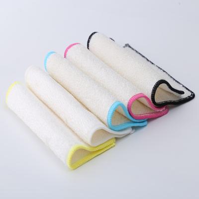 China Strong Water Capacity Bamboo Fiber Household Cleaning Cloth Kitchen Dish Absorbing Cloth Sustainable Eco - Friendly for sale