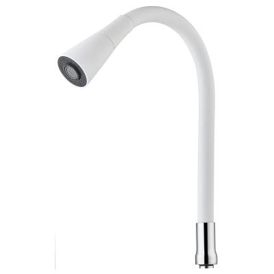 China Modern ABS PVC Kitchen Sink Faucet Flexible Hose Water Faucet 360 Degree Rotatable for sale