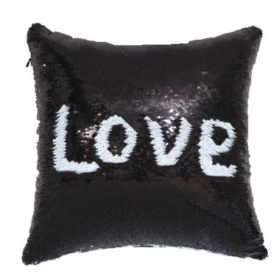 China Customization Viable Private Home Decorative Pillows Customize Cushion Pillowcase Printing Cover Personalized Photo Picture Sequin for sale