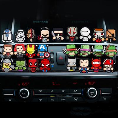 China Marvel Avengers Lower Cost Heroes Figures Car Air Condition Duct Perfume Balm Air Freshener Car for sale