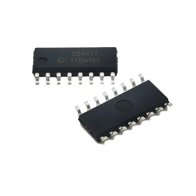 China Electronic Component CD4017 B Series CMOS Devices Durable Decade Counter for sale