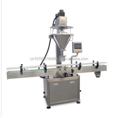 China Food Jar Powder Filling Sealing Label Machine Powder Filling Machine Capping Spices Multifunctional New Design 2022 for sale