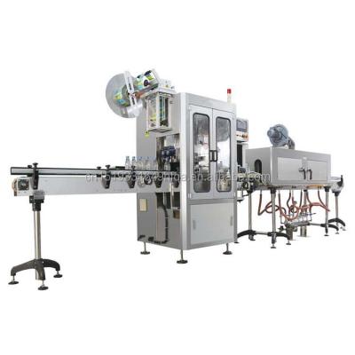 China 2022 New Automatic Automatic Food Shrink Label Machine Shrink Wrap Labeler Shrink Wrap Label Machine Multifunctional Design for sale