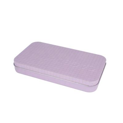 China Recyclable Premium Rectangular Metal Tin Gift Box For Biscuit Biscuit Tea for sale