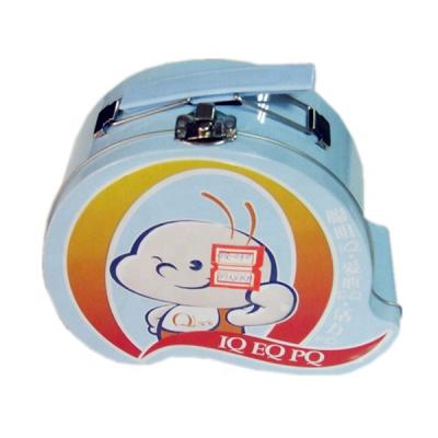 China Wholesale Cute Recyclable Tin Lunch Box Metal Lunch Tin Boxes With Handle for sale