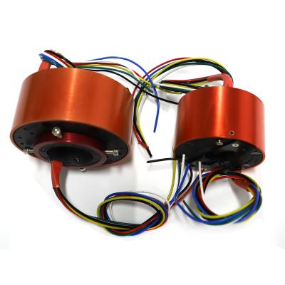 China ABS Engineering Plastics / Aluminum Material ISO9001 Precise Custom Design 2020 RPM Sealed Separate Slip Ring for sale