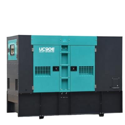 China Manufacturers 110 KVA Three Phase Soundproof Generator Customized for sale