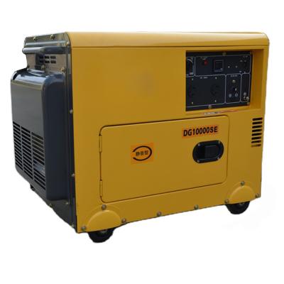 China China 8k Silent Water Cooled 8000 Watt Diesel Generator DG6500SE for sale