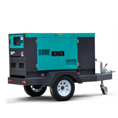 China Air Cooled High Efficiency 30kw Diesel Generator With Customized Air Compressor for sale