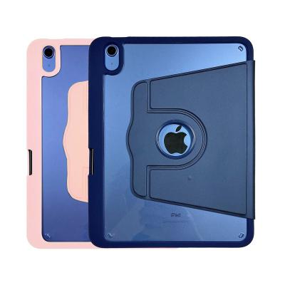 China Shockproof For iPad 11 9.7 10.5 Inch 360 Degree Rotation Acrylic Full Protection With Pencil Slot Tablet Case for sale