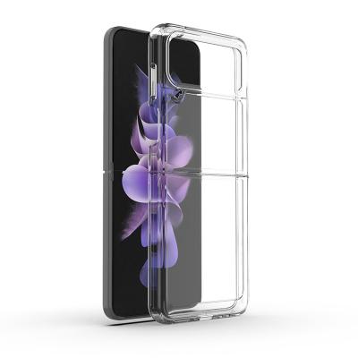 China Aycrlic TPU Shockproof Case For Samsung Z Flip 4 Phonecase PC TPU Clear Shockproof Cover For Galaxy Z Fold 4 Case for sale