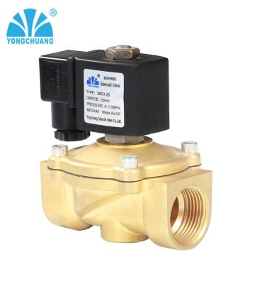 China 1 Inch 12v Air Water Solenoid Valve General Stainless DC Injection Machine Solenoid Air Valve for sale