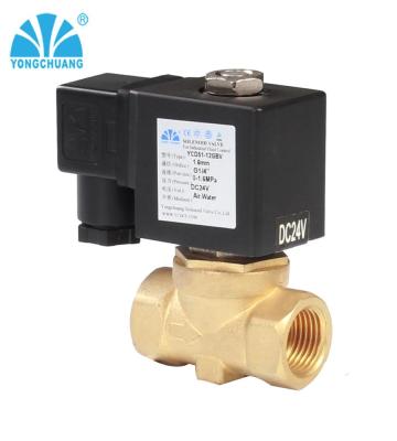 China General YCD51 CE Approved Pilot Operated Diaphragm Air Solenoid Valve ip65 12 Volt for sale