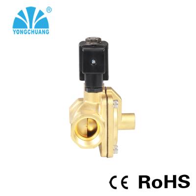 China General SMC Normally Open Anti Hammer Water Solenoid Valve for sale